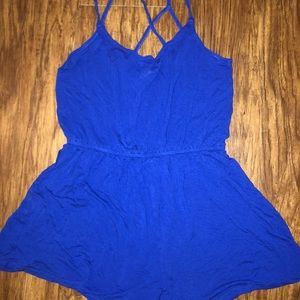 H&M cheeky blue romper